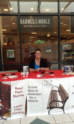 My first book signing.