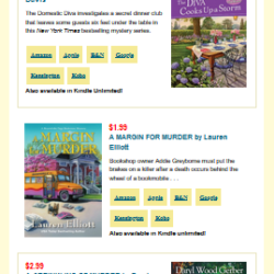 Cozy Mystery Deals